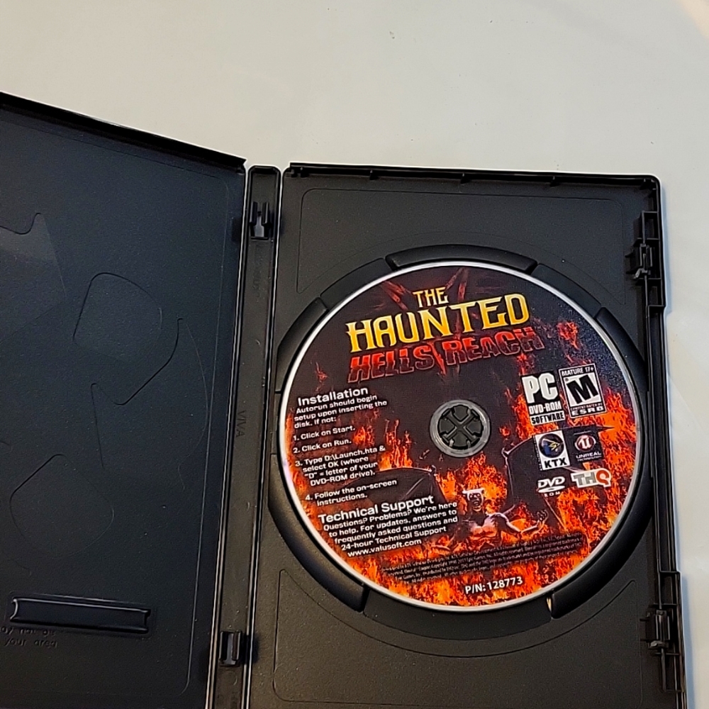 The Haunted Hells Reach PC DVD-Rom software  -- ITEM #592